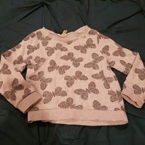 H&M grey girls sweatshirt